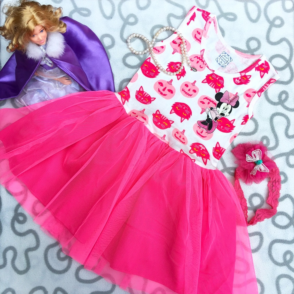Minnie Mouse Tutu Dress Halloween Cat